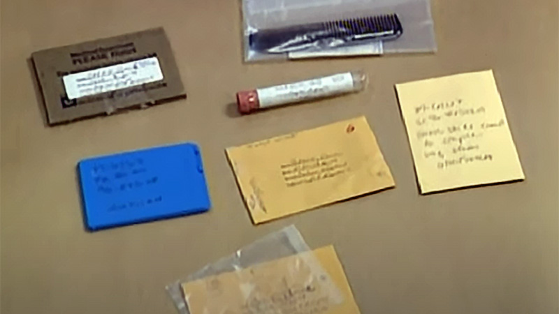 Rape test kit of Mancebo victim Maria