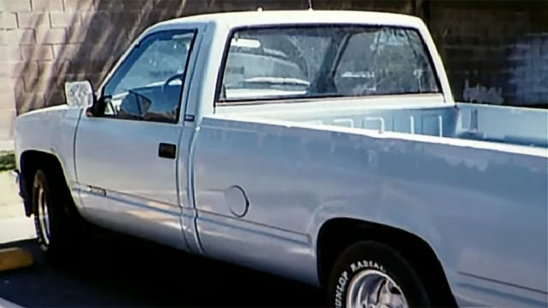 Chad Mancebo's father's truck