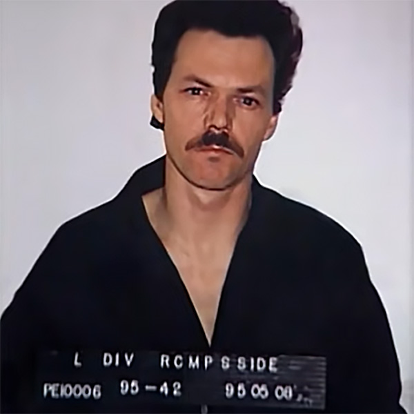 Police mugshot of Doug Beamish