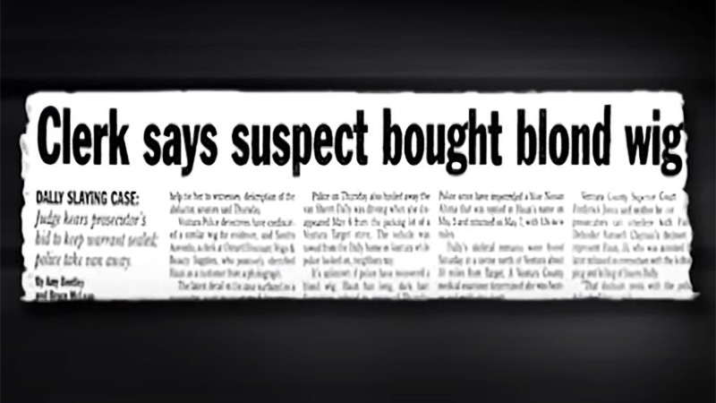 Diana Haun newspaper clipping