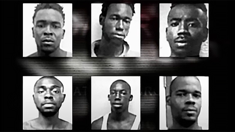 Suspect mug shots in Helga Luest attack