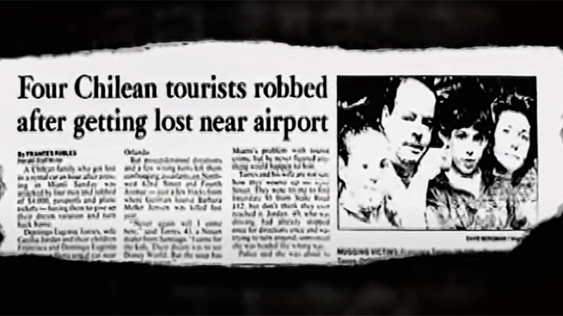 Newspaper article about tourist attacks