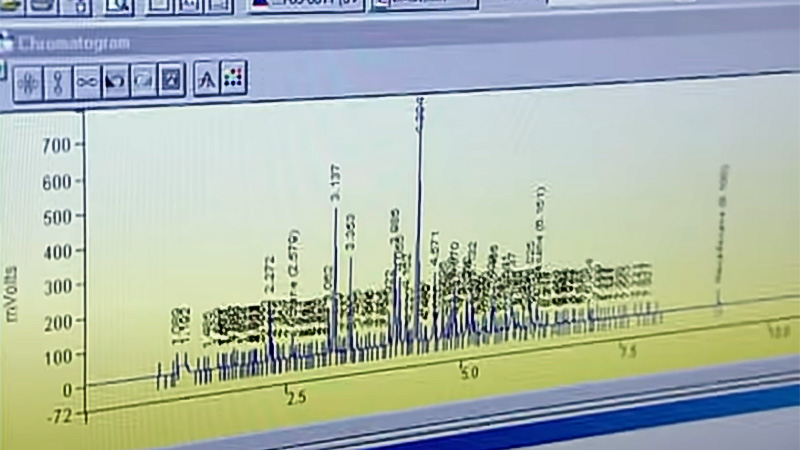 Mass spectrometer report