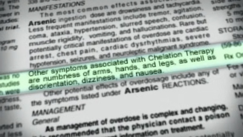 Medical dictionary entry for poison arsenic