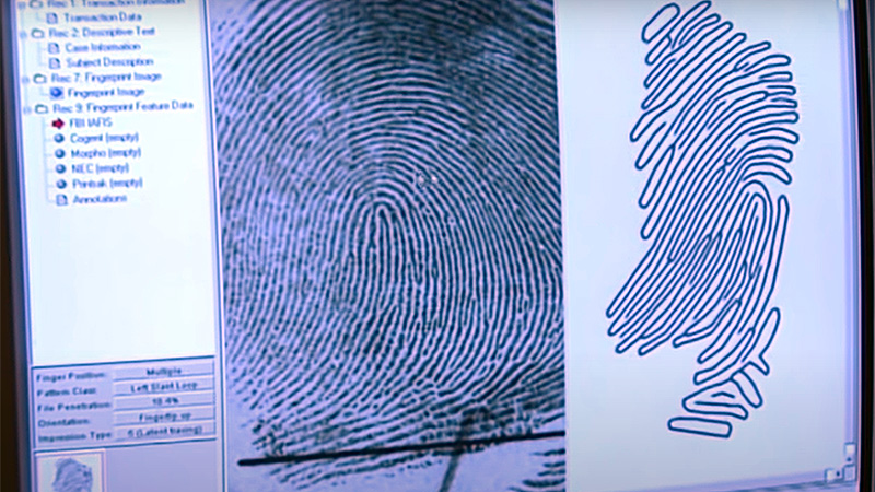Fingerprint enhancement using computers