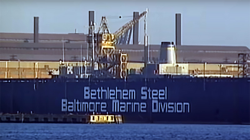 Bethlehem Steel Mill in Sparrow’s Point, MD (Baltimore)