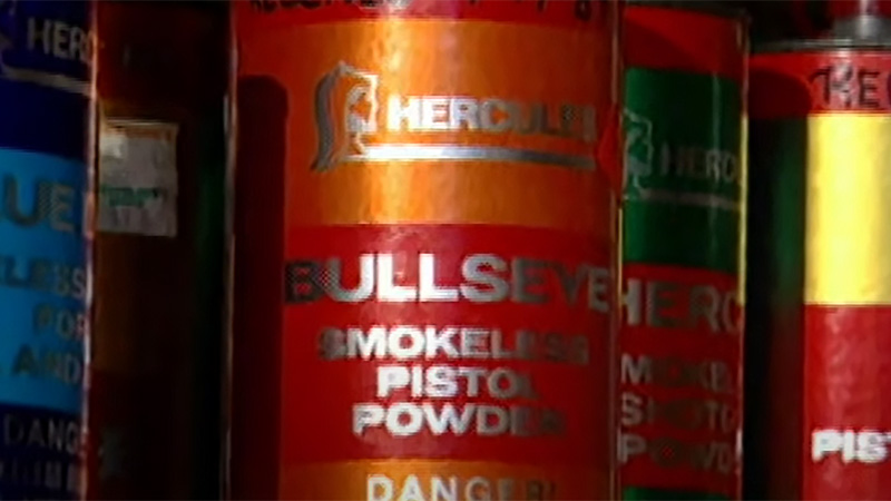 Hercules Bullseye smokeless gunpowder