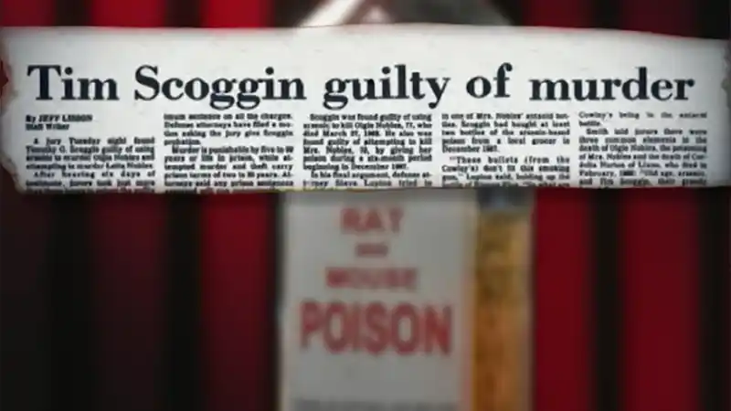 Tim Scoggin arsenic poisoning of the Nobles