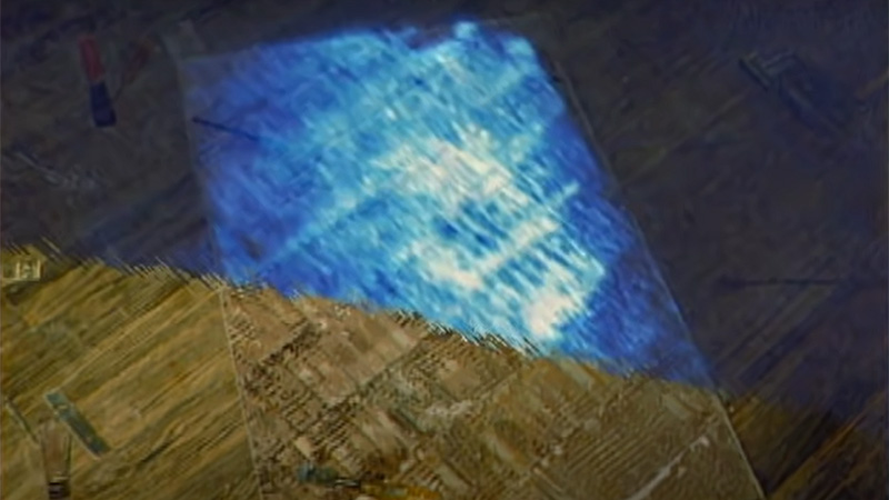 Luminol indicates blood under glued rug