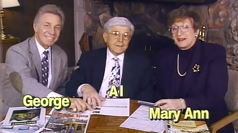 Al Zullo, Mary Ann Clibbery, and George Hansen