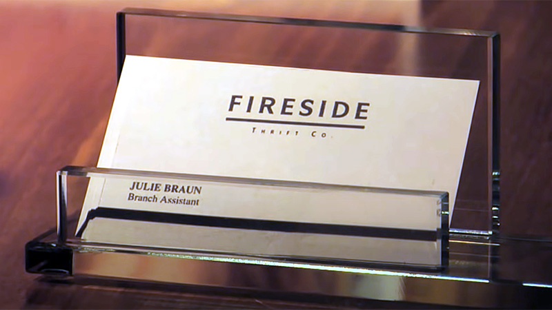 Julie Braun's business card