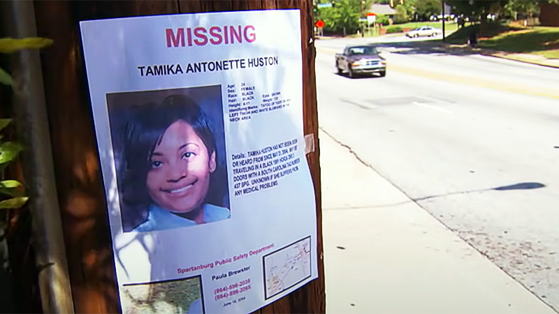 Tamika Huston missing flyer