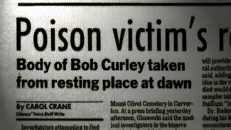Report of Bobby Curley's exhumation