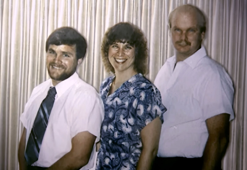Bobby Curley's brother David and sister Susan