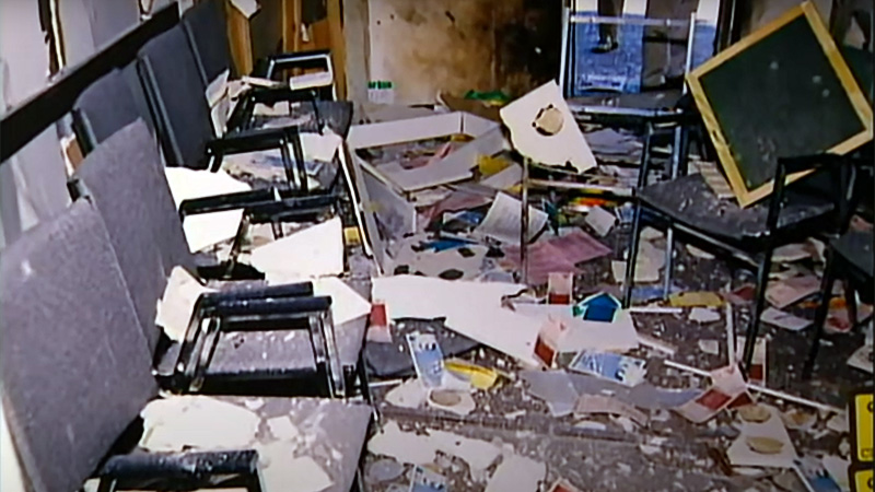 1996 bombinb scene of Spokane Planned Parenthood