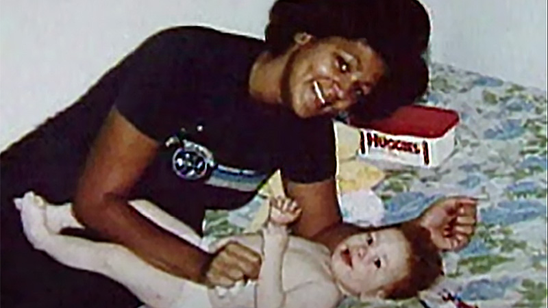 Roseann Pleasant with baby Valiree Jackson